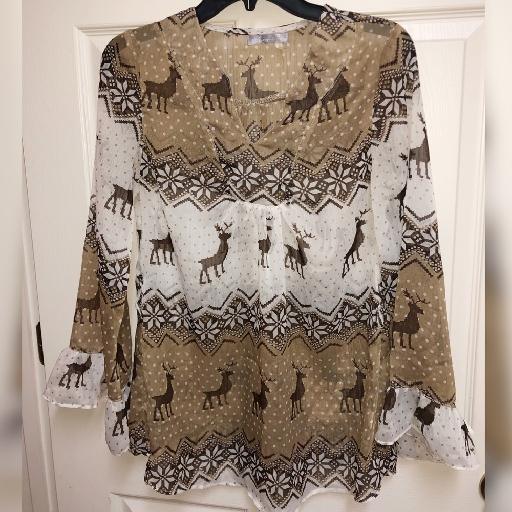 Light-weight winter blouse